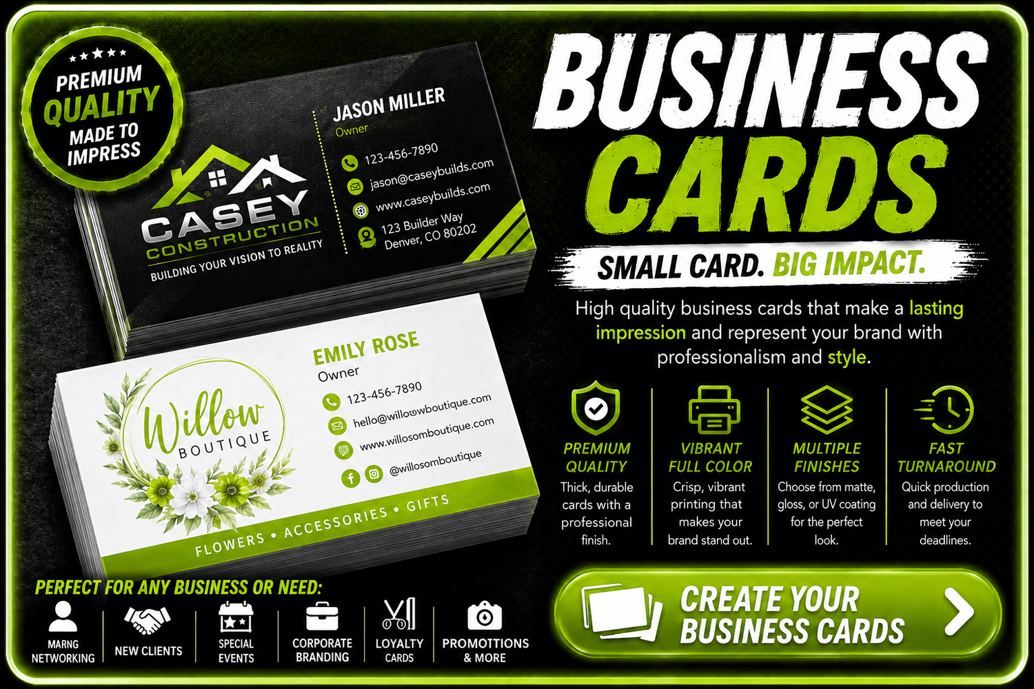 BUSINESS CARDS