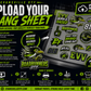 UPLOAD YOUR GANG SHEET 22" Wide Hot Peel