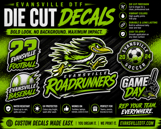 Sticker Maker - Die Cut Vinyl Decals Minimum Qty 10